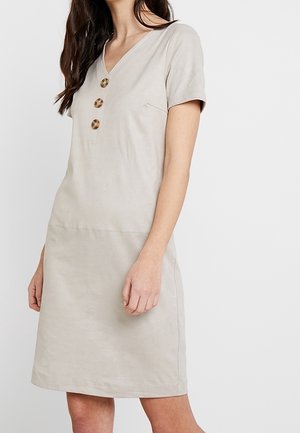 Košilové šaty - light grey