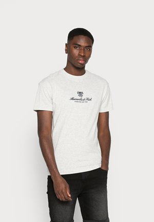 T-shirt con stampa - heather grey