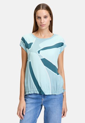 T-Shirt print - petrol mint