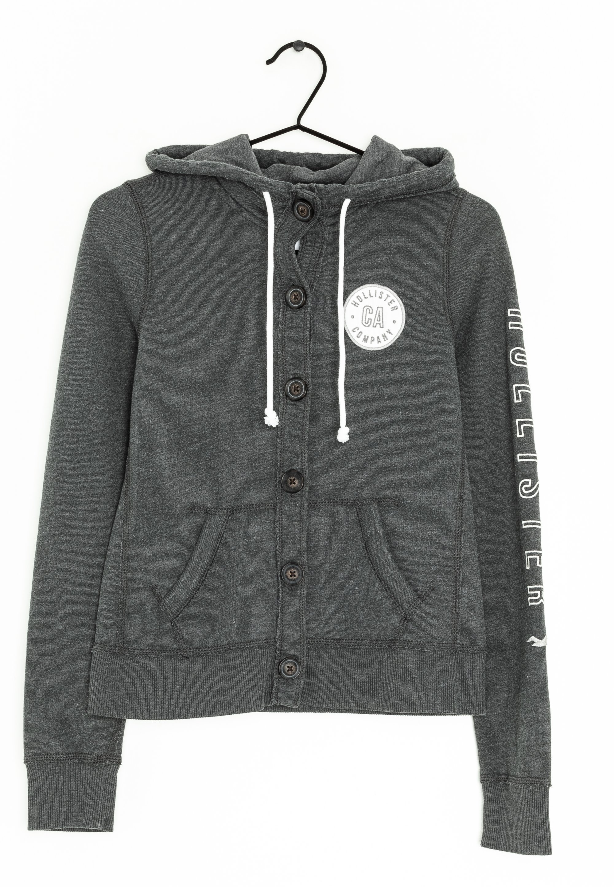 Hollister Sweatjacke grey/grau (Pre-owned)