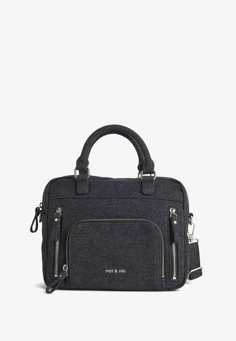 nat & nin MINI MACY - Handbag - heather grey