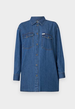 Guess Jeans, Gombos blúz - dark wash