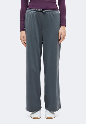Even&Odd active by Zalando, ESSENTIAL TRAINING WIDE LEG TRICOT JOGGER - Долнище на анцуг - dark grey