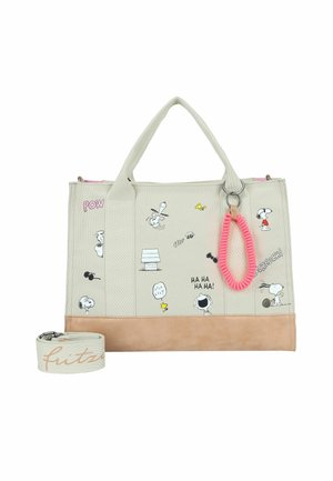 Fritzi aus Preußen, PEANUTS X FRITZI TOTE BAG CONFETTI - Shopper - beige