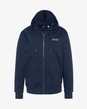 Schott, UNISEX - Sweat zippé - navy