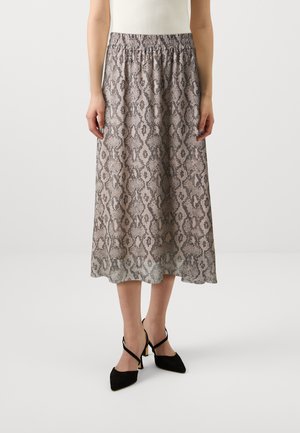 ATTRA - A-line skjørt - brown