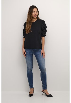 BIANA PULLOVER - Blouse - black