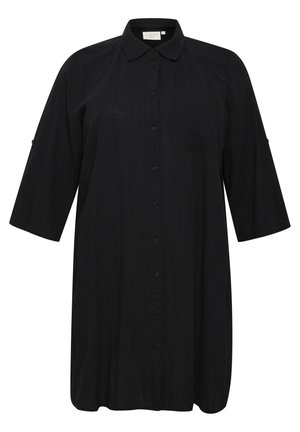Kaffe Curve KCPAULA - Button-down blouse - black deep