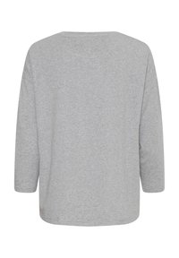 b.young BYPAMILA MID SLEEVE TSHIRT - Long sleeved top - grau