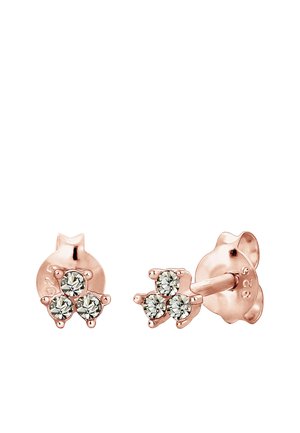 SPARKLING BASIC GEO - MIT KRISTALLEN VON SWAROVSKI® - Ohrringe - rose gold-coloured
