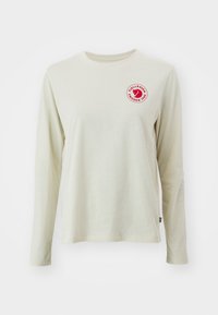 LOGO - T-shirt à manches longues - chalk white