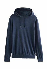 Next REGULAR FIT SIGNATURE - Bluză de molton - blue