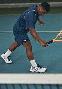 ASICS GEL DEDICATE 8 - Tenisice za sve terene - white/blue expanse