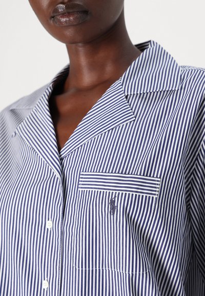 Polo Ralph Lauren LONG SLEEVE PJ - Pižamos komplektas - light blue