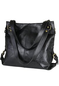 DrachenLeder Handbag - schwarz