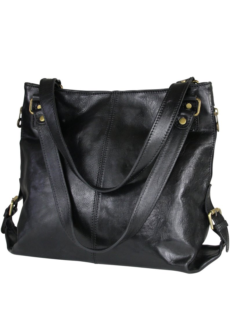 DrachenLeder Handbag - schwarz