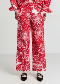 Calliope PALAZZO FANTASIA - Stoffhose - var rosso