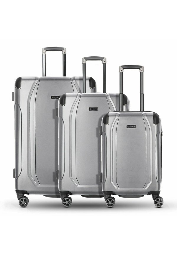 VALENCIA 4 SET 3-TEILIG - Kofferset - silver