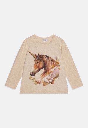 Top dugih rukava - wheat melange