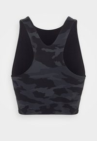 Athleta CONSCIOUS CROP PRINTED A-C - Sutiã desportivo de suporte médio - black