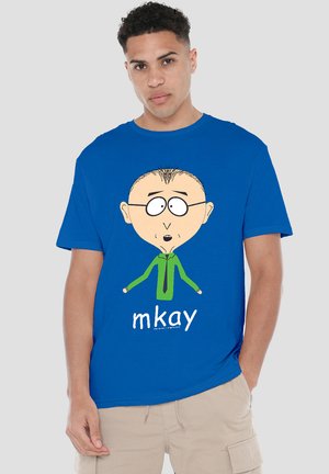 SOUTH PARK MR MACKEY MKAY - Print T-shirt - blue