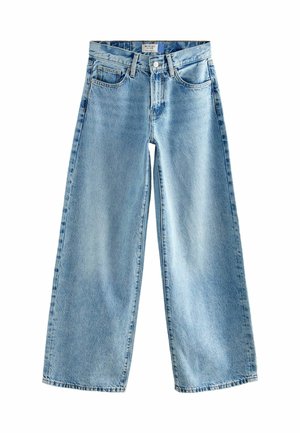 RIGID WIDE LEG - Jeans a zampa - mid blue