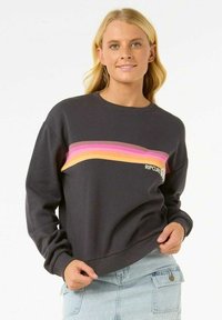 Rip Curl RELAXED CREW         - Felpa - washed black
