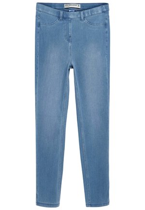 CROPPED - Jeggings - bleach blue