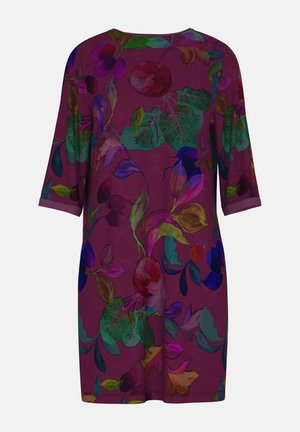 mey, MEY DAMEN SLEEPSHIRT SERIE COSMIC GARDEN FLORAL - Nachthemd - crushed berry