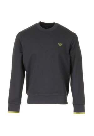 CREW NECK - Felpa - grey navy