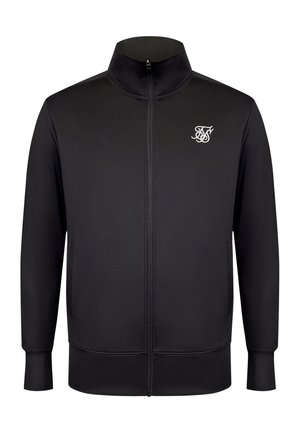 SIKSILK, ESSENTIAL POLY TRACK TOP - Sudadera con cremallera - black