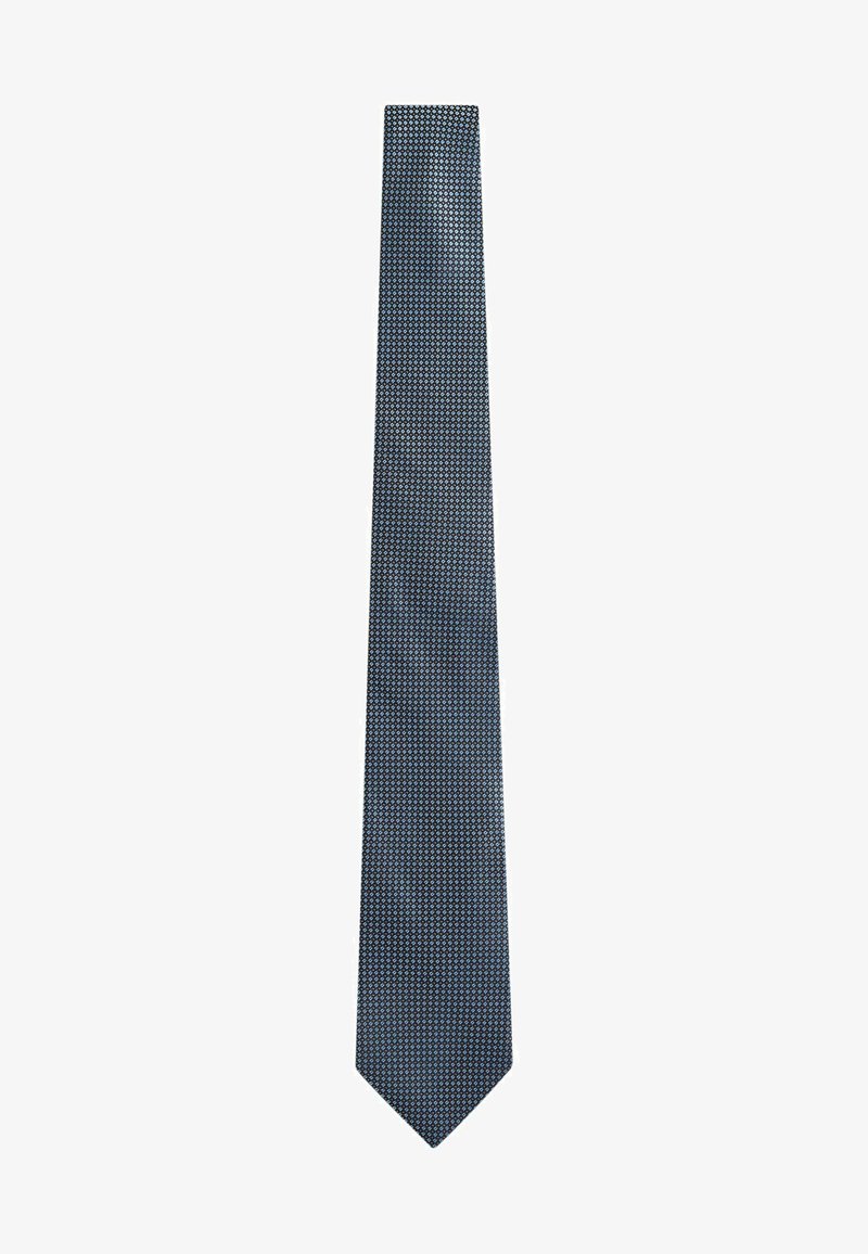 Next SIGNATURE MADE IN ITALY GEOMETRIC DESIGN - Kravata - blue orange