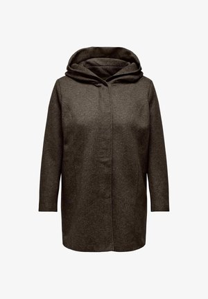 ONLY Carmakoma, CARSEDONA LIGHT COAT OTW - Manteau court - black coffee