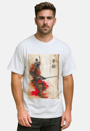 Reichstadt OVERSIZE - T-shirt print - white