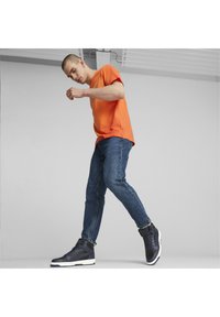 Puma REBOUND V6  - Vysoké tenisky - black navy  white