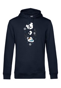 Henry Tiger FROZEN OLAF XMAS SLEEVE - Felpa - navy blue
