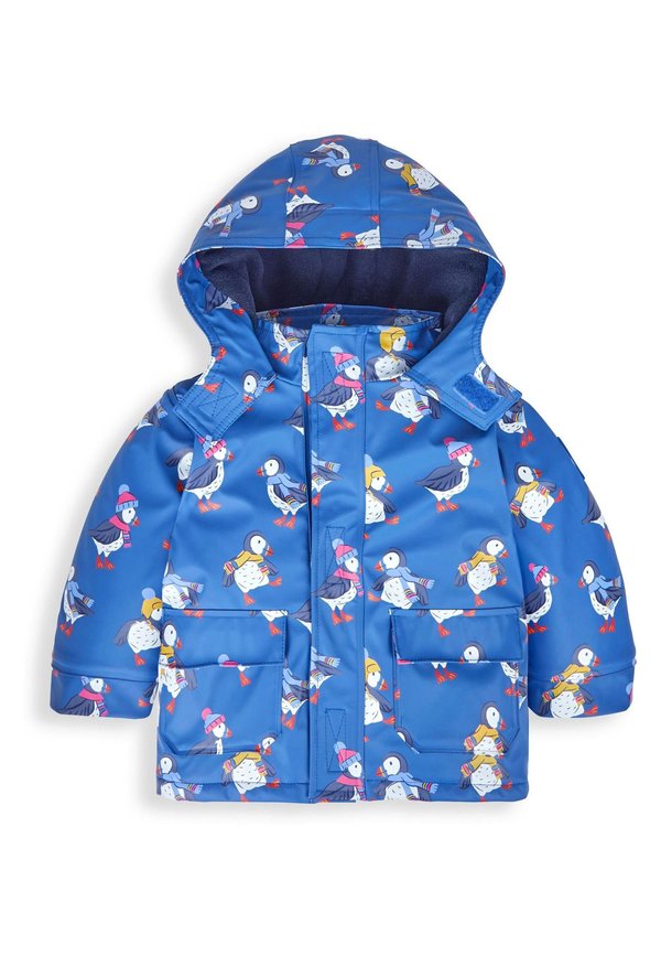PUFFIN PRINT COSY - Wintermantel - denim
