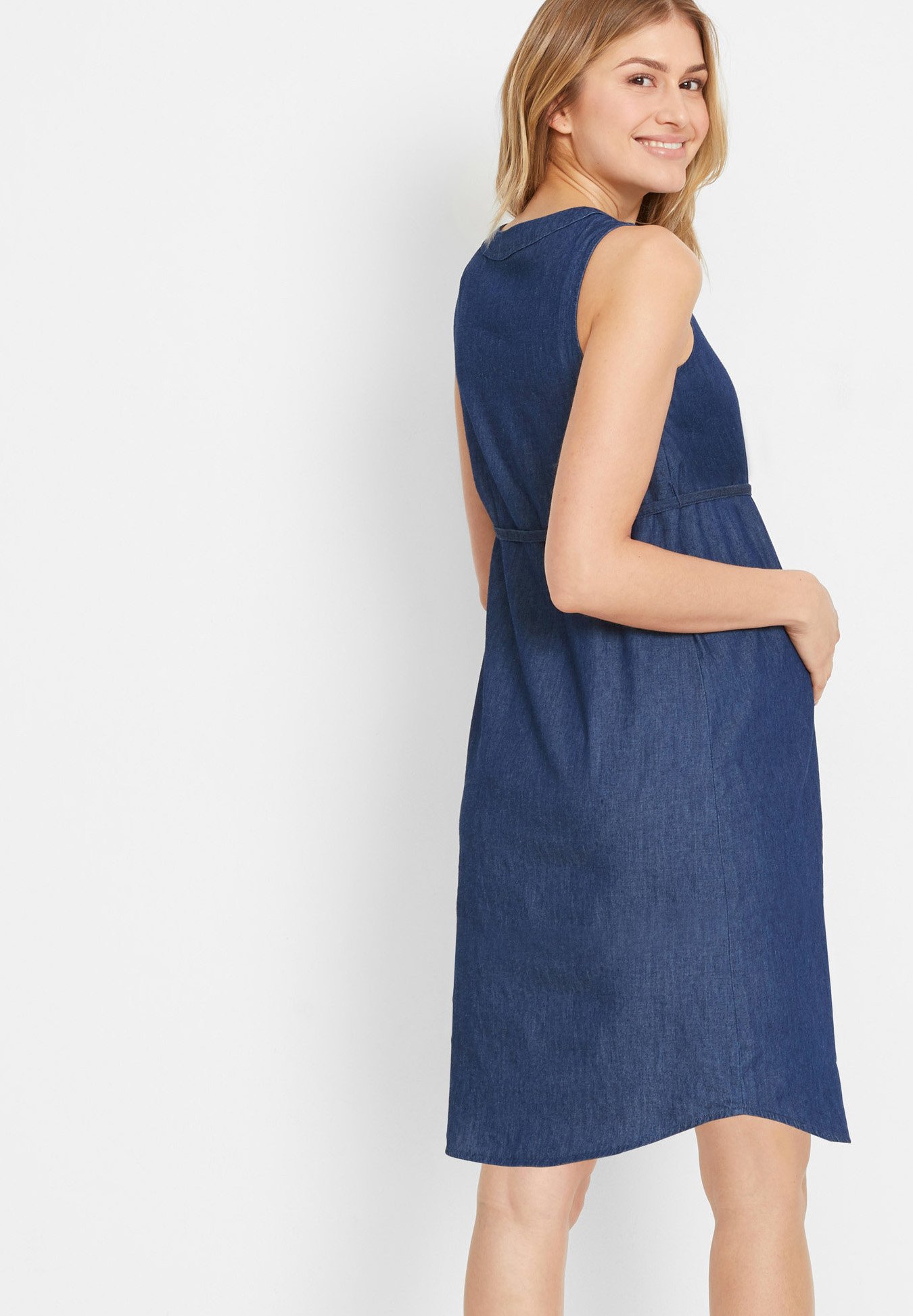 bonprix Vestito di jeans - blau/blu denim - Zalando