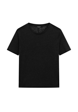 Massimo Dutti T-shirt basic - black