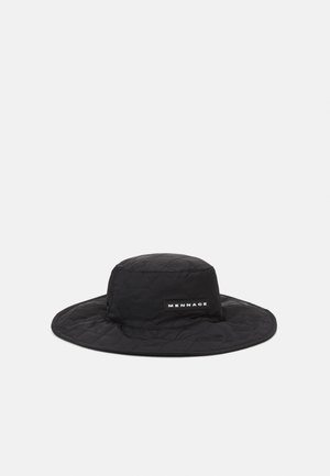 QUILTED FISHERMAN HAT UNISEX - Cappello - black