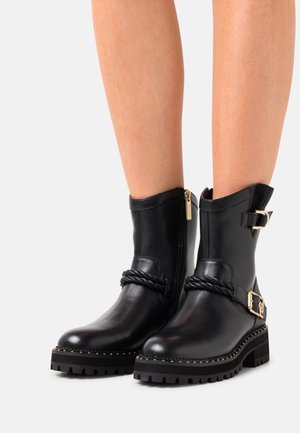 Liu Jo Jeans, Bottines de cowboy / motard - black