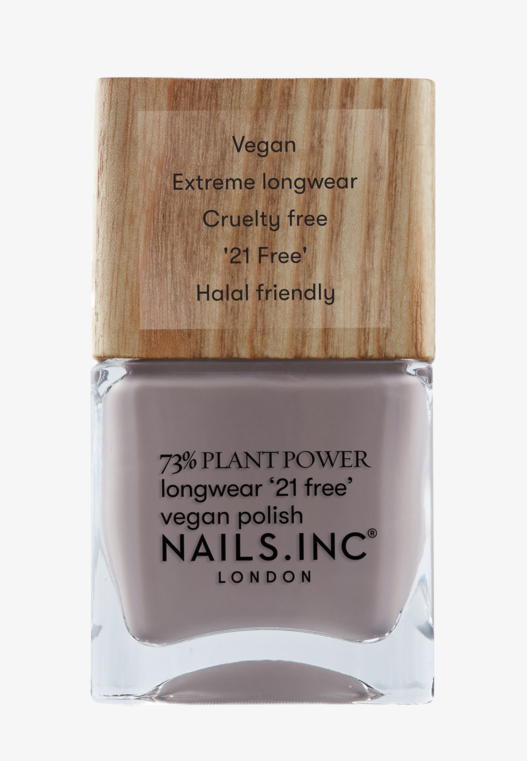 Nails Inc. Nagellack, 14 Ml, Farbe „Nobel Street“ – Vegan, Tierversuchsfrei, Mit 73% Pflanzlicher Formel