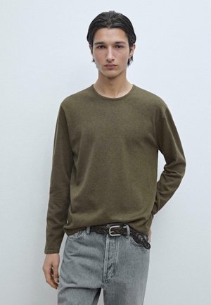 CREW NECK SWEATER  - Pullover - green