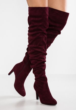 Anna Field by Zalando Højhælede støvletter - bordeaux