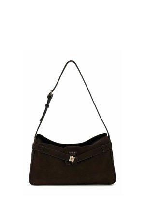 Guess, ELLA SHOULDER BAG - Bolso de mano - espresso