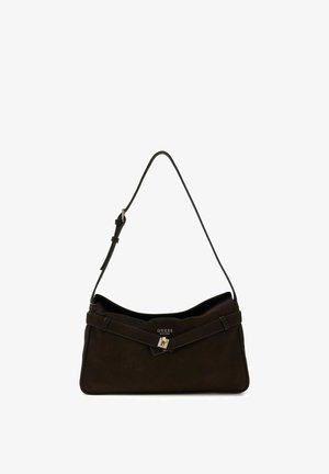 Guess, ELLA SHOULDER BAG - Bolso de mano - espresso
