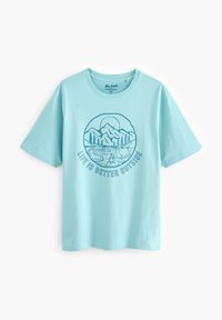 Next HAND DRAWN SIMPLE GRAPHIC 3 PACK - REGULAR FIT - Triko s potiskem - blue pink green