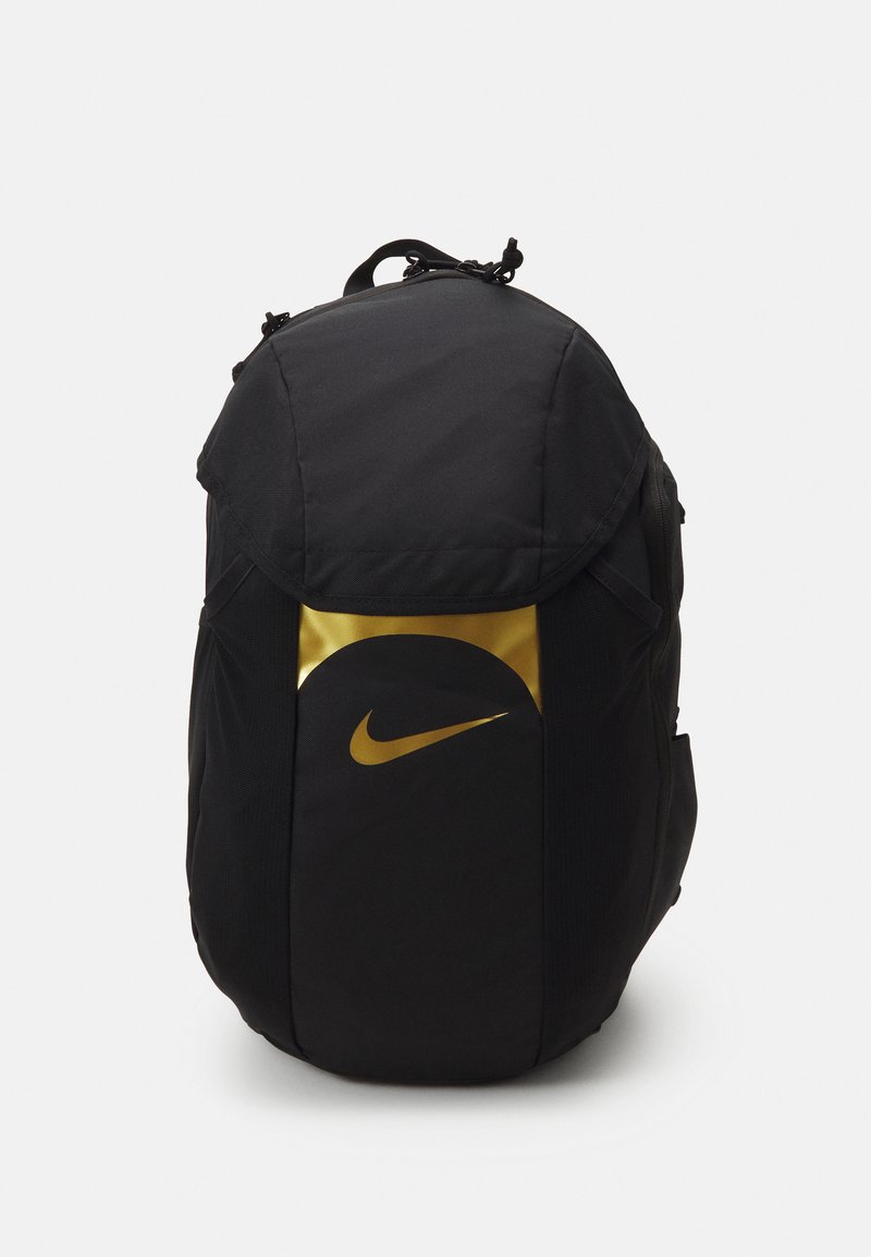 Nike Performance ACADEMY TEAM BACKPACK - Mochila - black/metallic gold coin