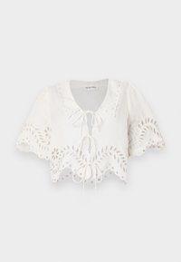 ESTELA BRODERIE ANGLAIS BLOUSE - Blúz - white