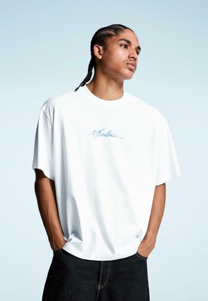 SHORT SLEEVE  - Tricou cu imprimeu - white
